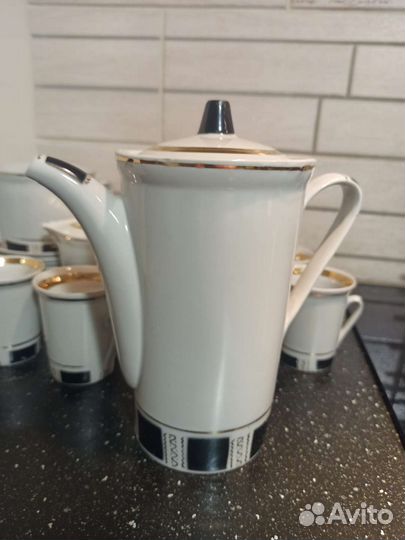 Кофейный сервиз СССР Рига