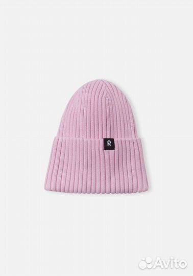 Шапка-бини Reima Hattara розовая 48