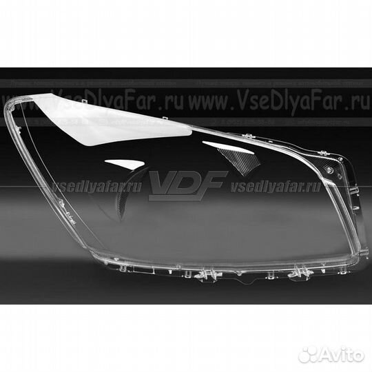 Стекло для фары Toyota RAV 4 III (2008-2010) Реста