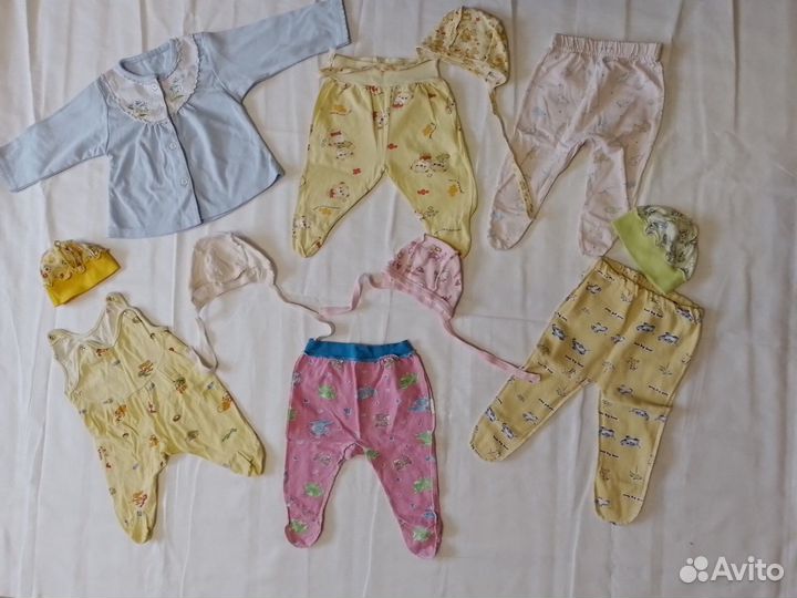 Детские вещи пакетом на девочку от 0-8 мес