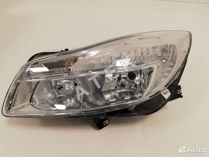 Фара галогеновая без светодиодов левая atek RP