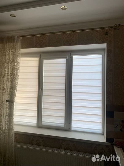 Рулонные шторы день ночь