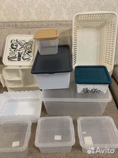 Пластиковые контейнеры для хранения
