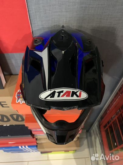 Кроссовый шлем ataki
