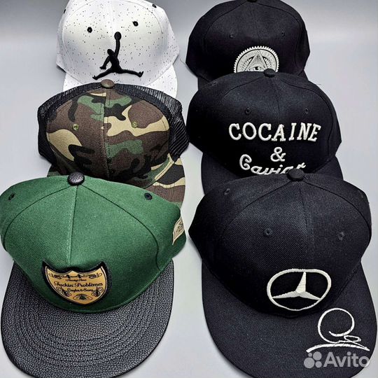 Кепка бейсболка с прямым козырьком оптом