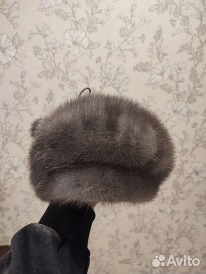 Берет женский норковый