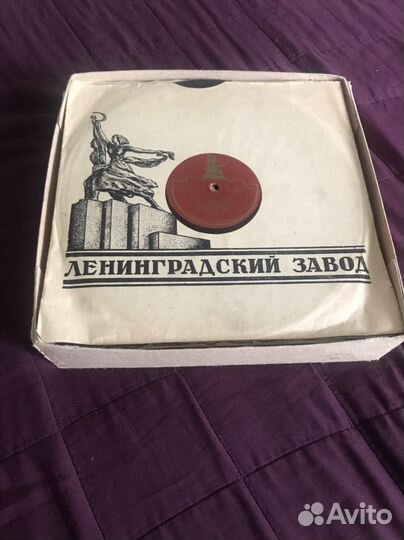 Пластинки для паефона 78 об