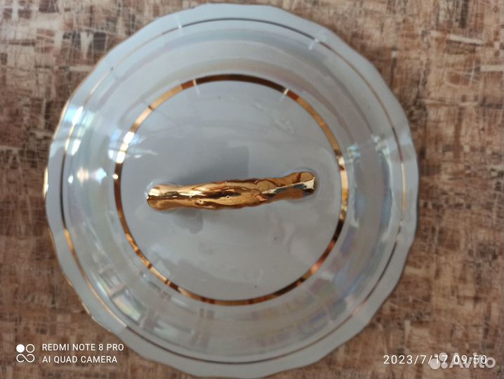 Крышка от супницы фарфор