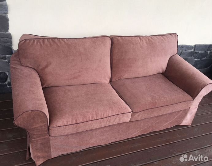 Чехол для 2-х местного дивана-кровати Экторп Икеа