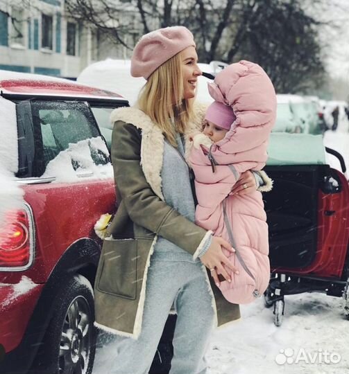 Конверт и муфта-варежки mansita