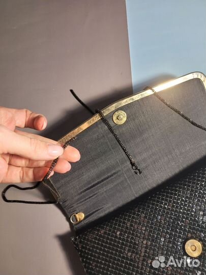 Клатч женский черный