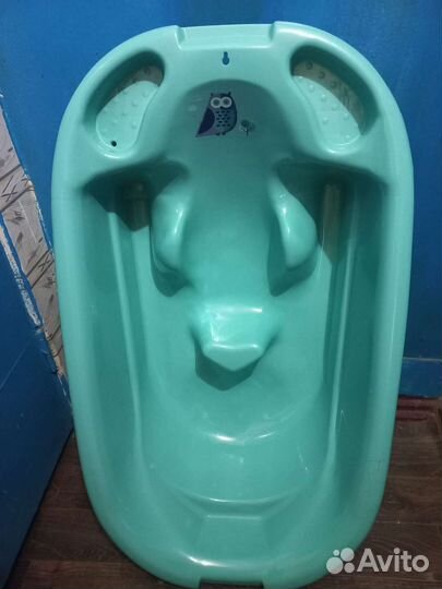 Ванночка для купания с горкой