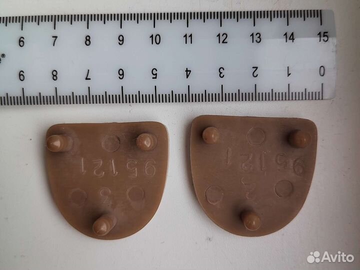 Набойки новые Беж Бежевые Коричневые