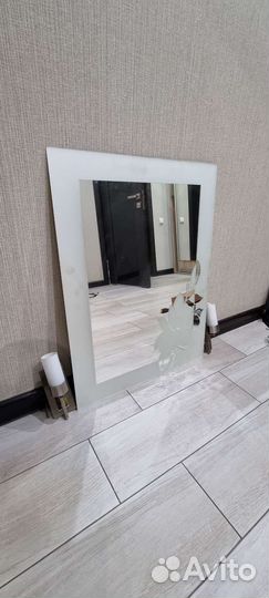 Зеркало настенное с пескоструйным рисунком