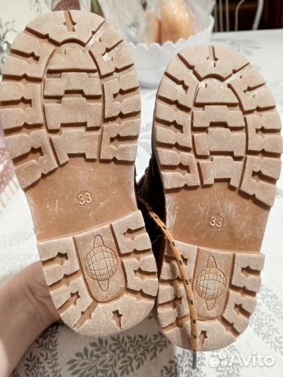 Демисезонные ботинки для мальчика 33 размер