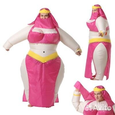 Стриптизёрша,стриптизёр,надувные костюмы