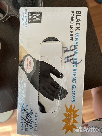 Перчатки одноразовые маски