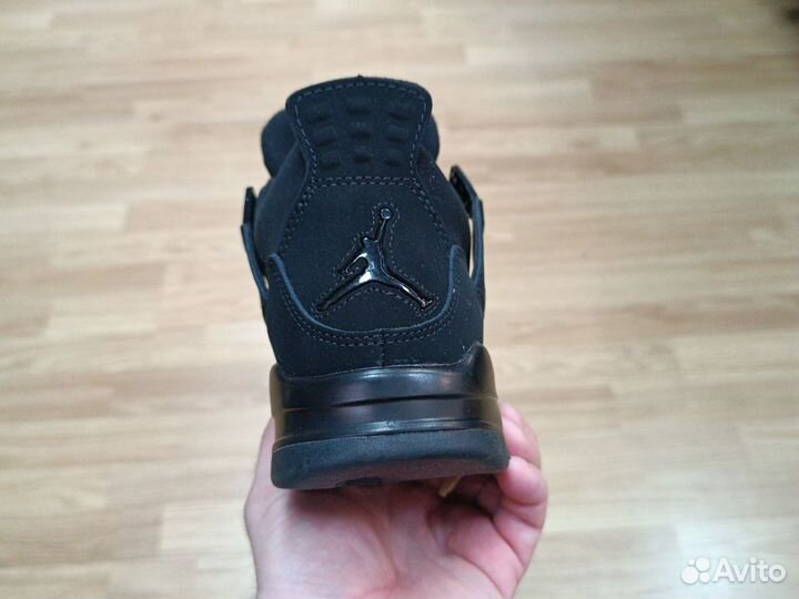 Кроссовки Nike air Jordan 4 Black Cat