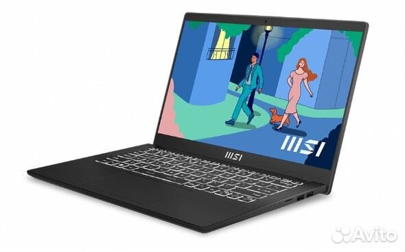 Ультрабук MSI Modern14 1235u/8gb/256gb/IPS/NoOS