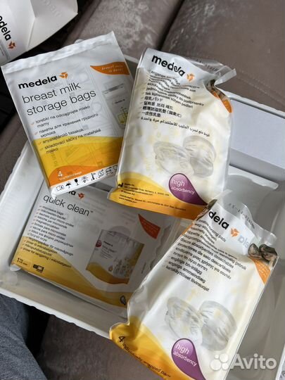 Молокоотсос medela swing flex электрический