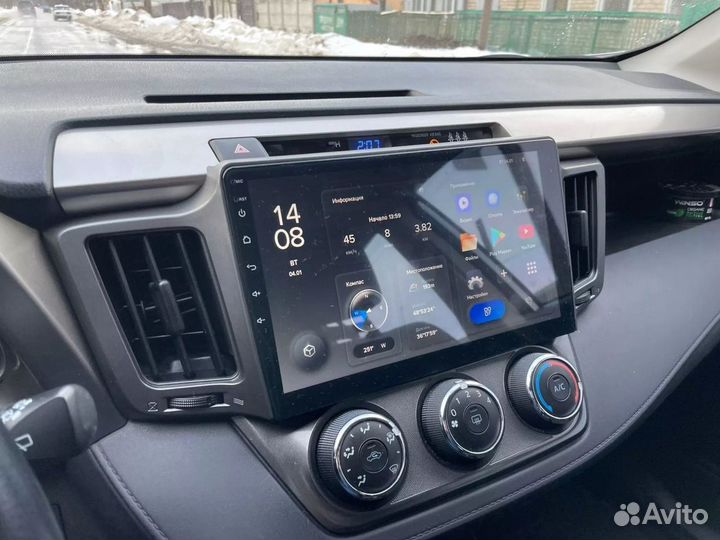 Магнитола Toyota Rav4 xa40 Android IPS DSP