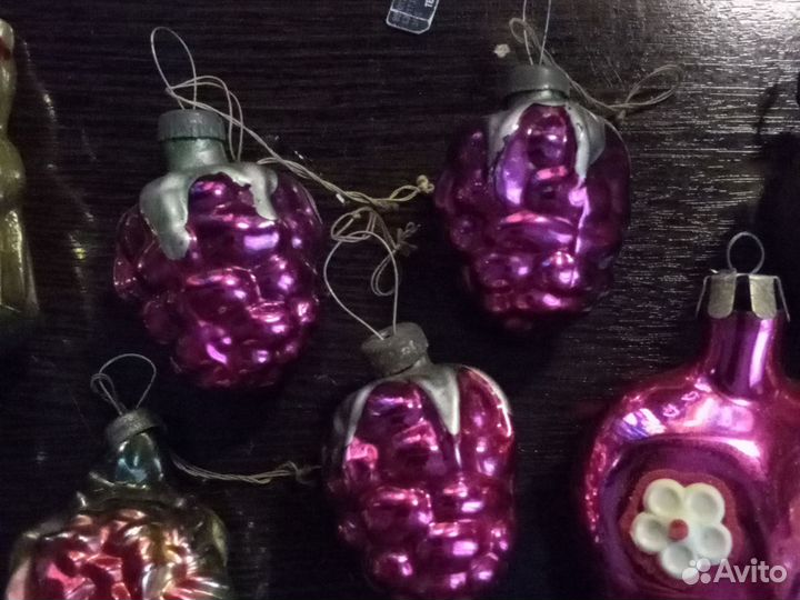 Елочные игрушки СССР