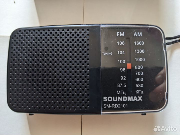 Карманный радио приемник с MP3 плеером