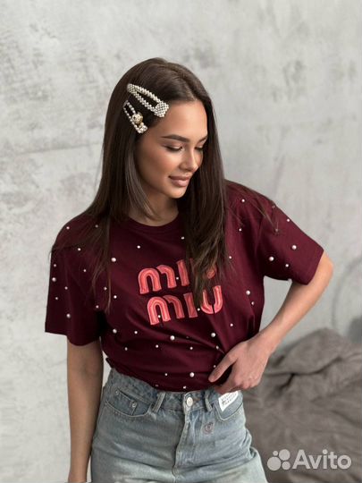 Футболка женская MIU MIU