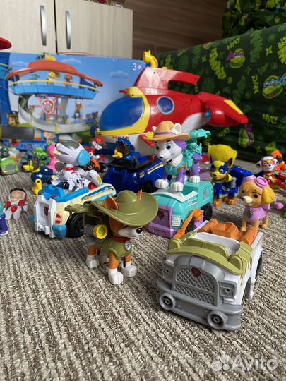 Игрушки щенячий патруль