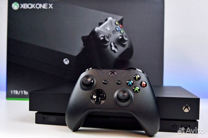 Xbox One X разные + гарантия (магазин Медиасалон)