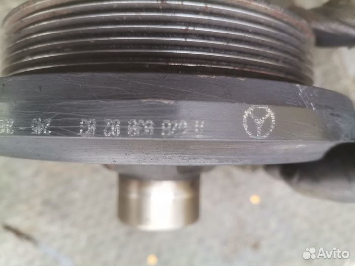 Mercedes W163 OM 628 шкив коленвала 4.0D