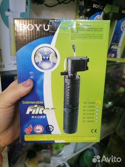 Помпа фильтр для аквариума