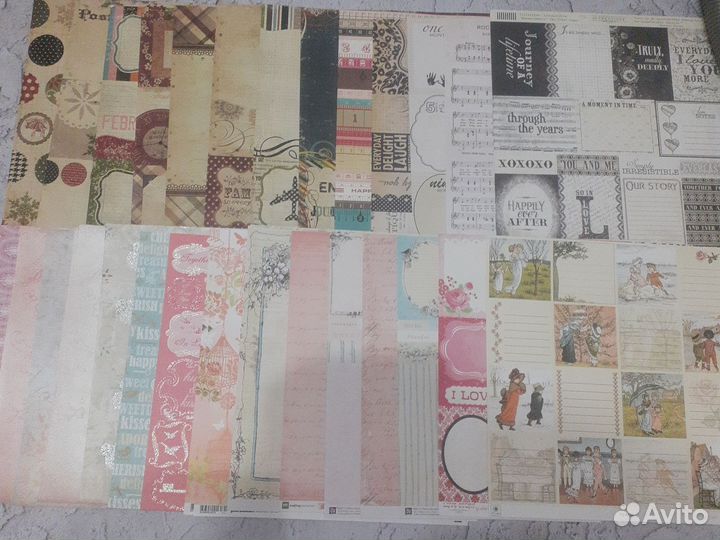 Бумага для скрапбукинга