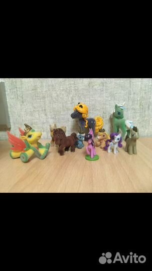 Мягкая игрушка. Фигурки. Пони