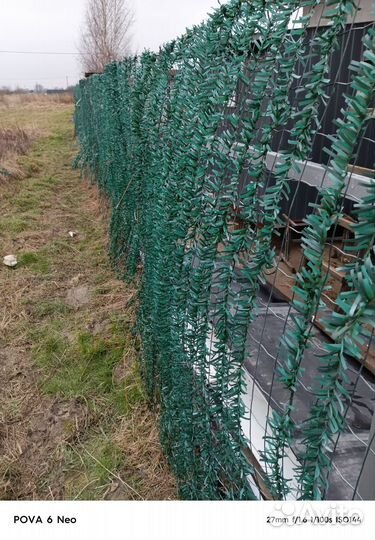 Сетка сварная для забора рулонная