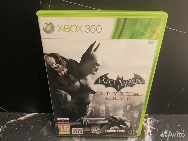 Batman Arkham city Xbox 360 Рус