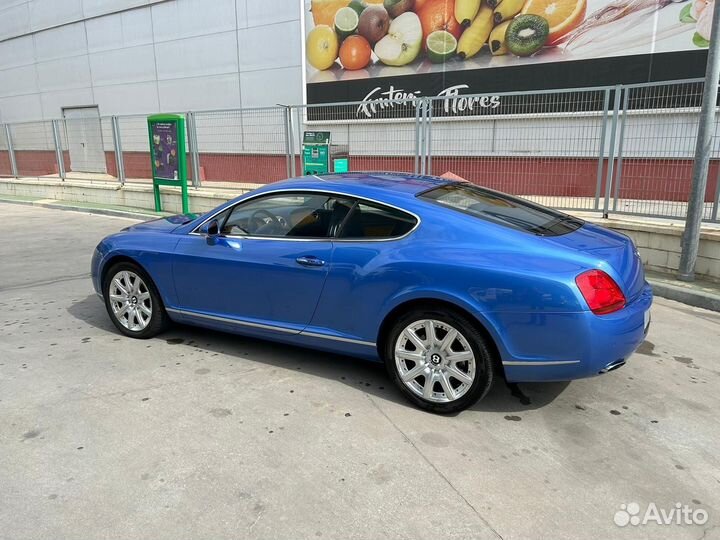 Bentley Continental GT 6.0 AT, 2006, 121 000 км