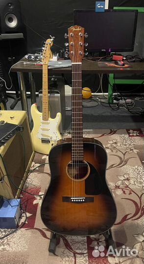 Электроакустическая гитара Fender CD-60