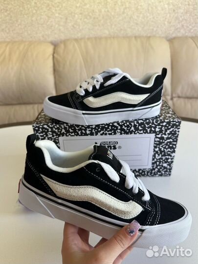 Кеды vans knu skool potato (натуралки)