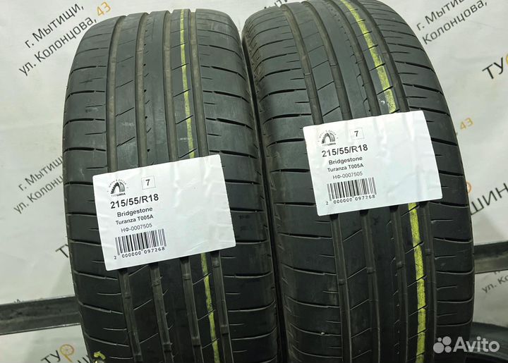 Bridgestone Turanza T005A 215/55 R18 94Y