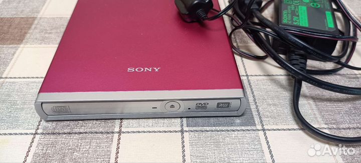 Внешний оптический привод DVD+RW Sony DRX-S70-W