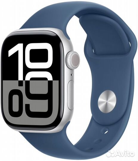 Apple Watch S10 42mm серебристые