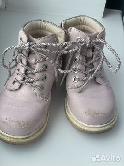 Детские ботинки на девочку, 26 размера (Tombi)