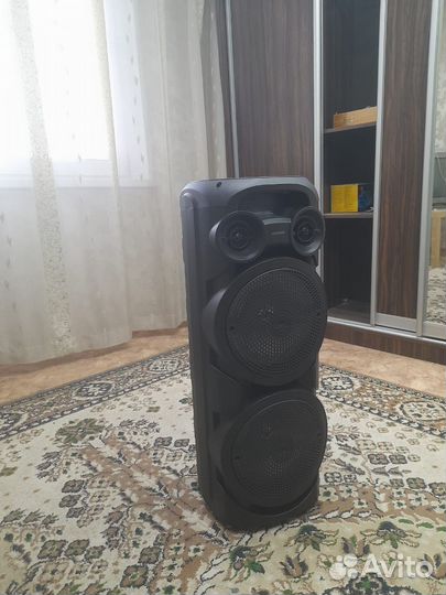 Музыкальная колонка с блютузом и караоке