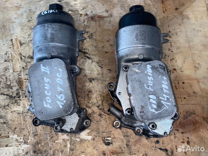 Корпус масланного фильтра 1.4tdci 1.6d Форд Пежо