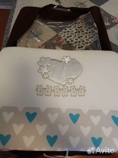 Бортики в кроватку