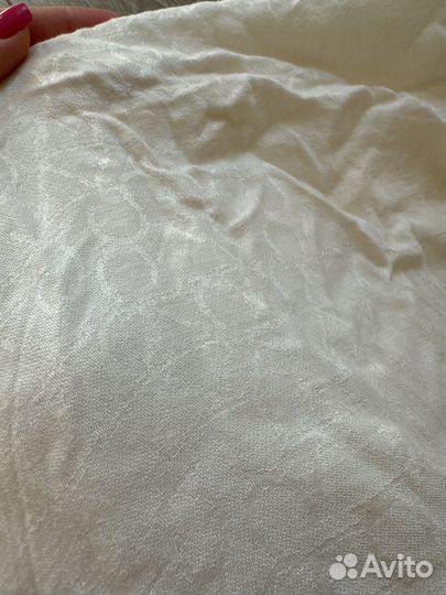 Палантин шарф calvin klein белый