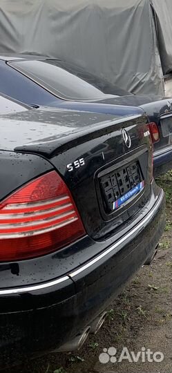Спойлер козырек Mercedes-Benz W220