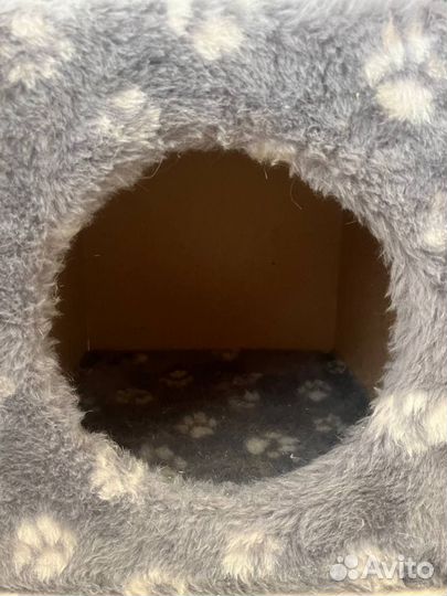 Домик для кошки с когтеточкой