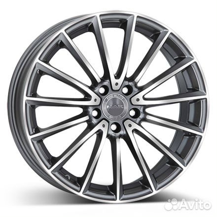 R18 5x112 9J ET33 D66,6 MAK Komet Gun Metallic Mir